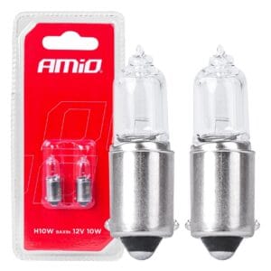Halogena sijalica H10W 12V 10W BAX9S AMIO
