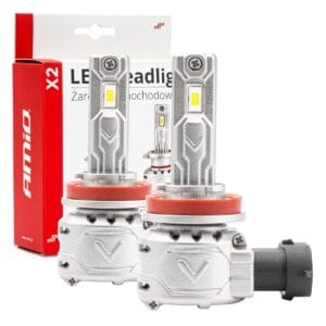 LED sijalice H8/H9/H11 X2 serija AMiO