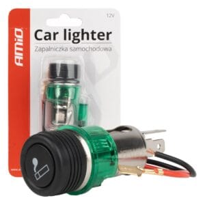 Auto upaljač sa zelenim svjetlom 12V CLI-03 AMIO