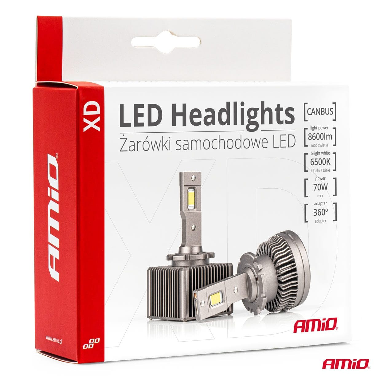 LED auto sijalica XD D5S 6500K AMIO - Slika 6
