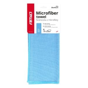 Mikrofiber krpa za stakla 30x15cm AMIO